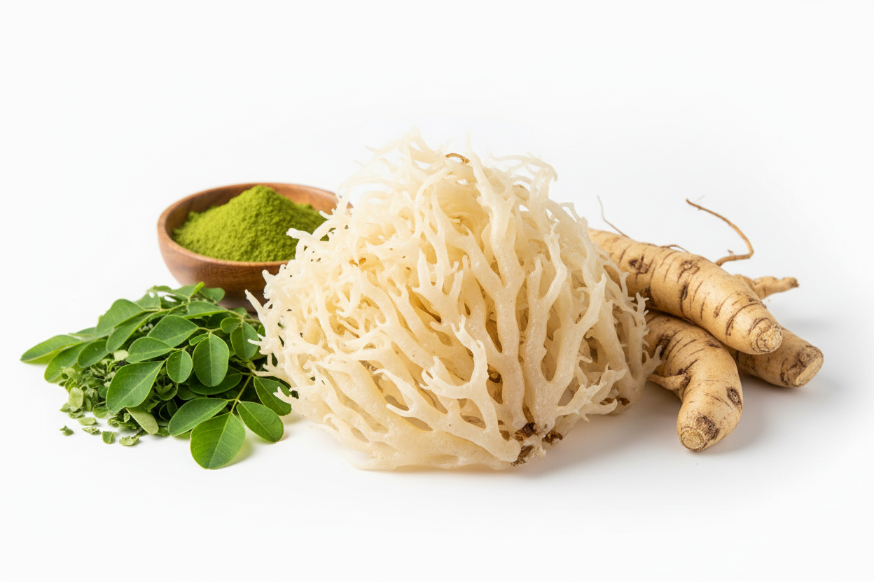 Raw Seamoss Ingredients Collection Image