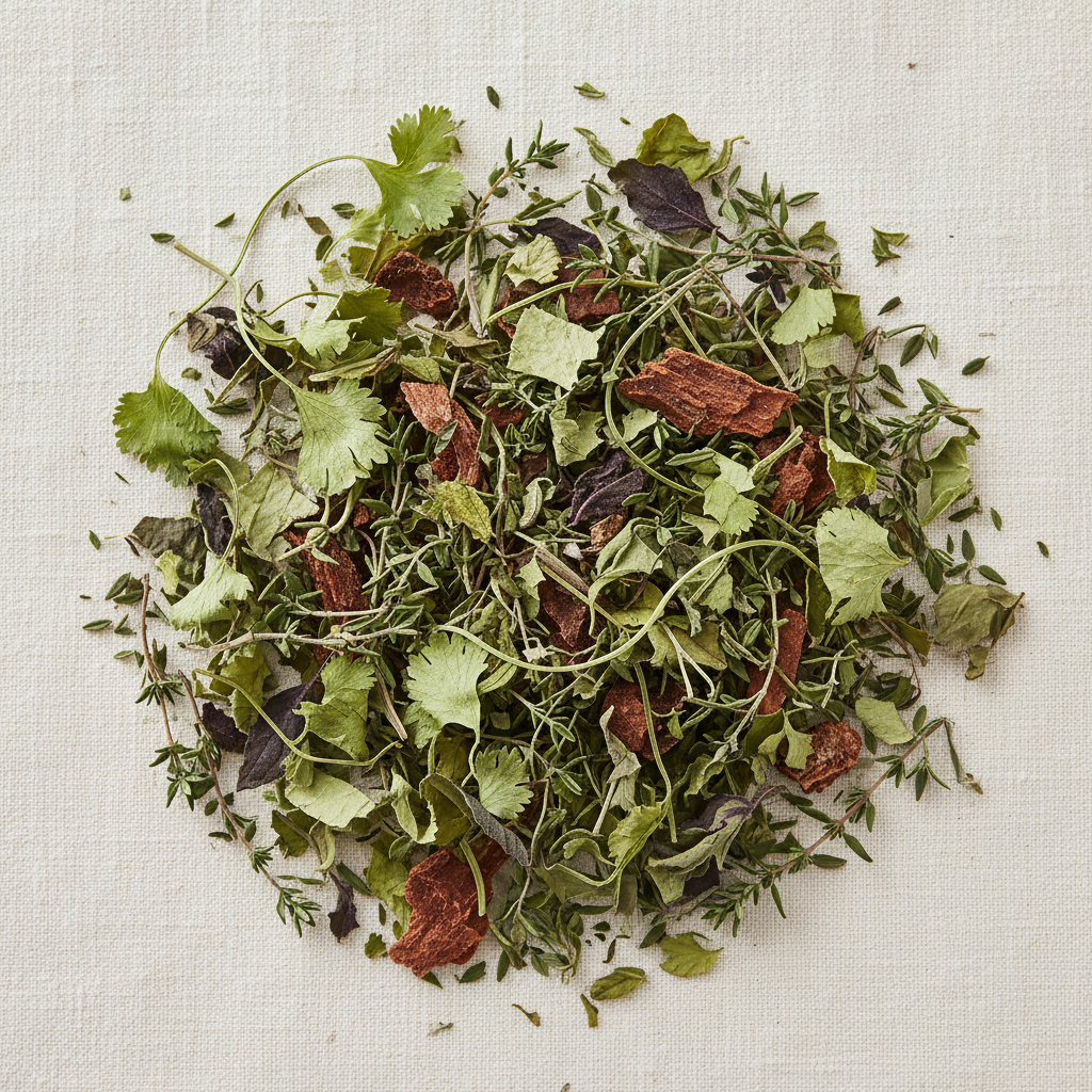 The Gentle Bind loose herbal tea blend