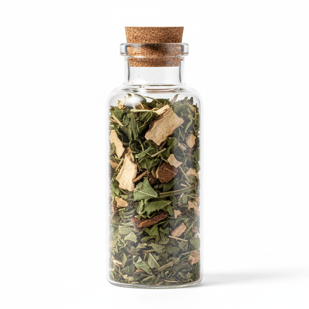 The Teacher herbal tea blend with cork lid